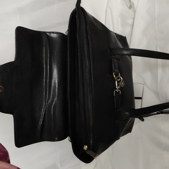 Versace 1969 Simulated Leather Pebbled Tote Bag / shoulder bag - Picture 9 of 15